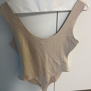 Forever 21 Beige Women's Bodysuit
